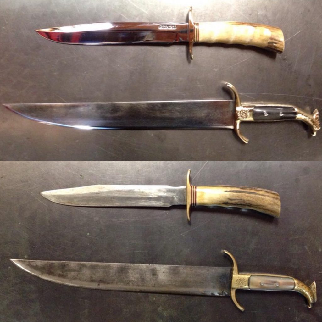 Hunting knife restoration