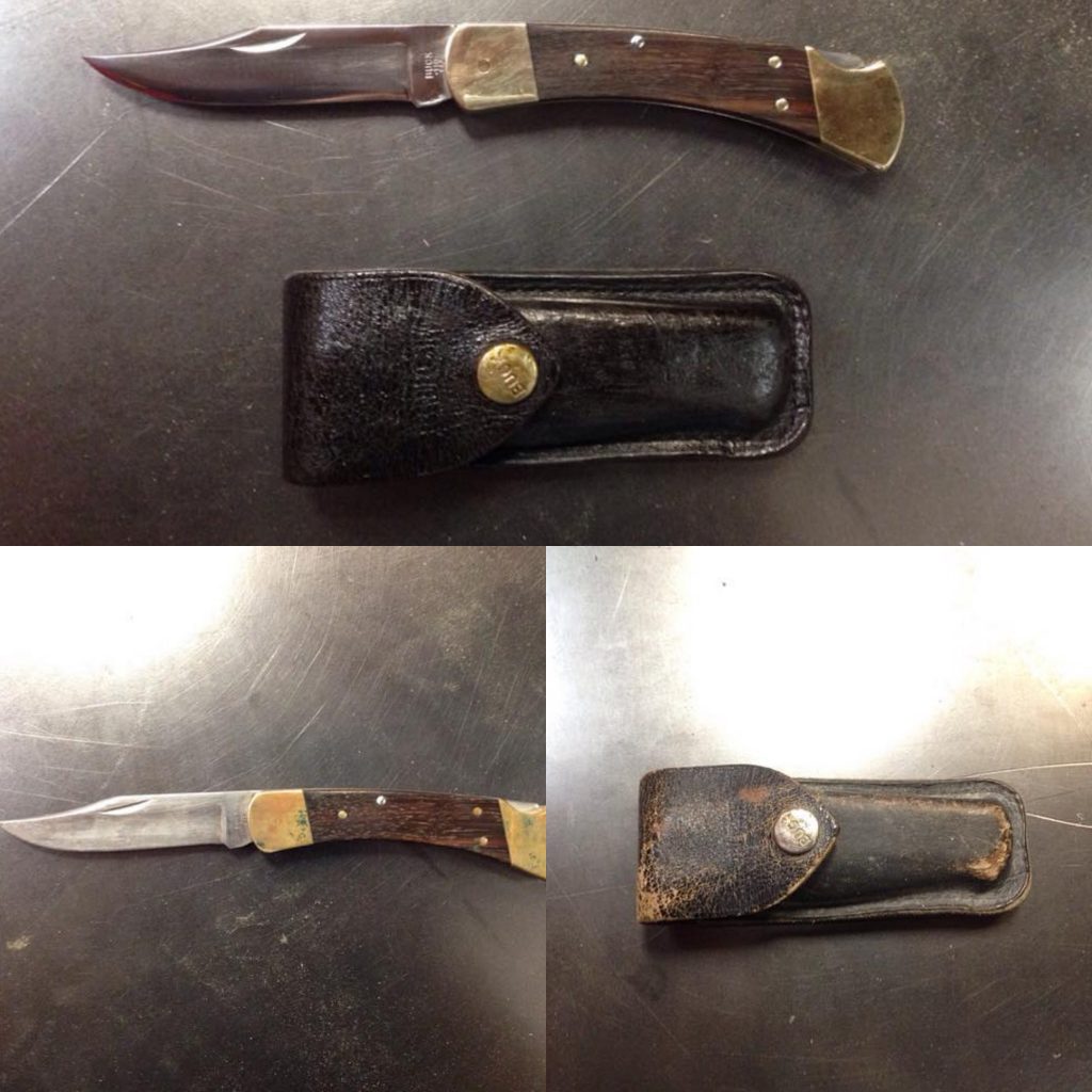 Buck knife restoration