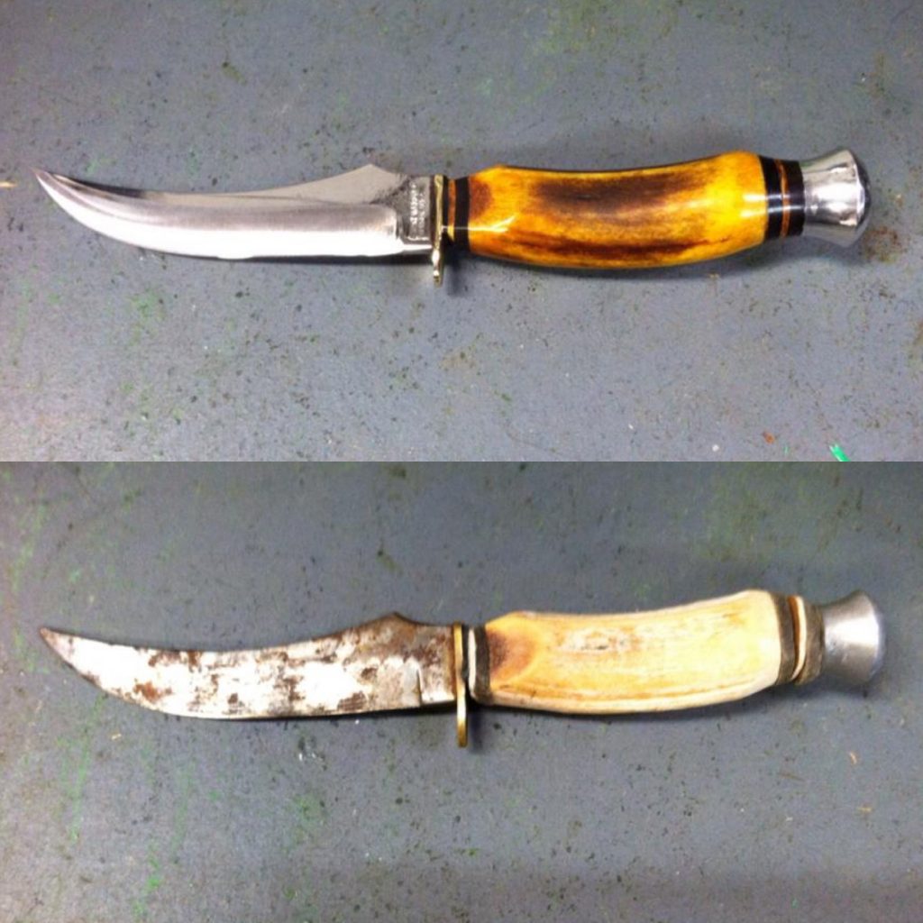 Anton Winger Jr. knife restoration