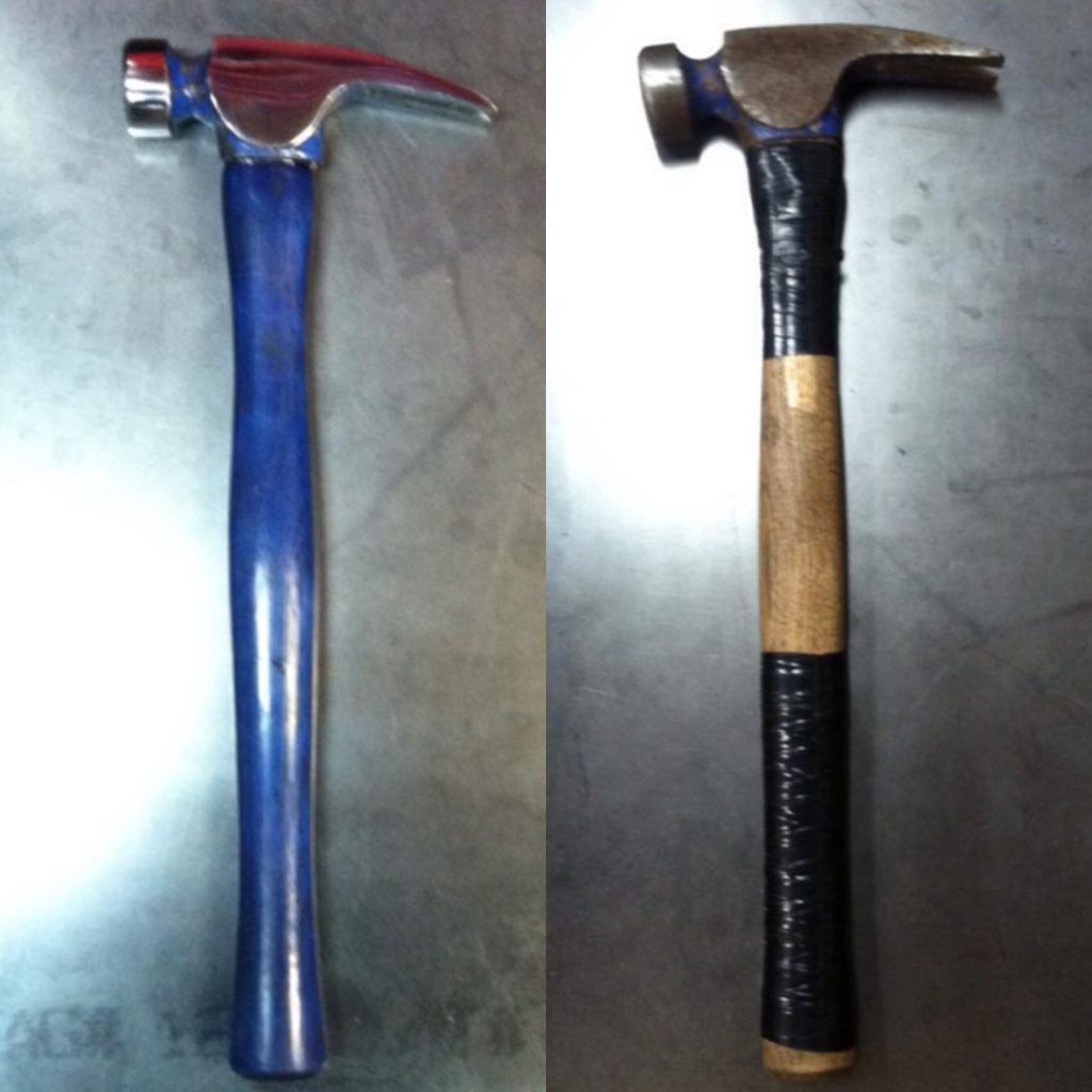 Carpenter hammer restoration