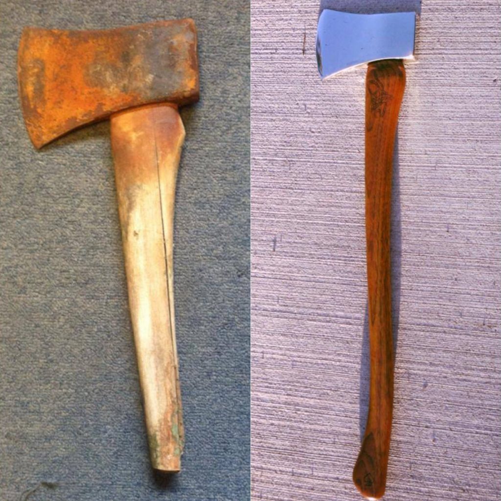 Scout axe restoration